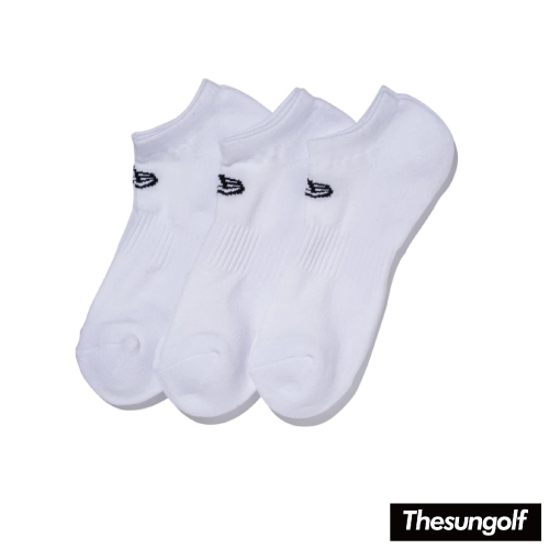 NEWERA】11531690　[SOCKS SHORT 3PAIRS WHI]