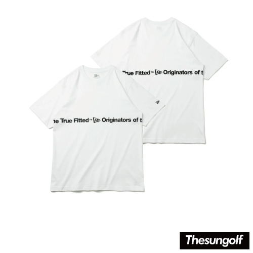 NEWERA】13061422　[SS RELAX TEE OOTTF ROUND WHI BLK]