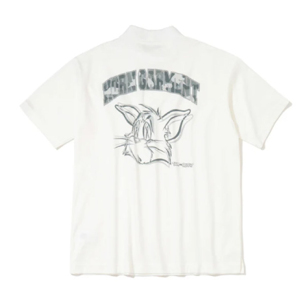 HORNGARMENT】HCM-6A-AA03/TOM Camo Mock Neck/WH/50(XL)