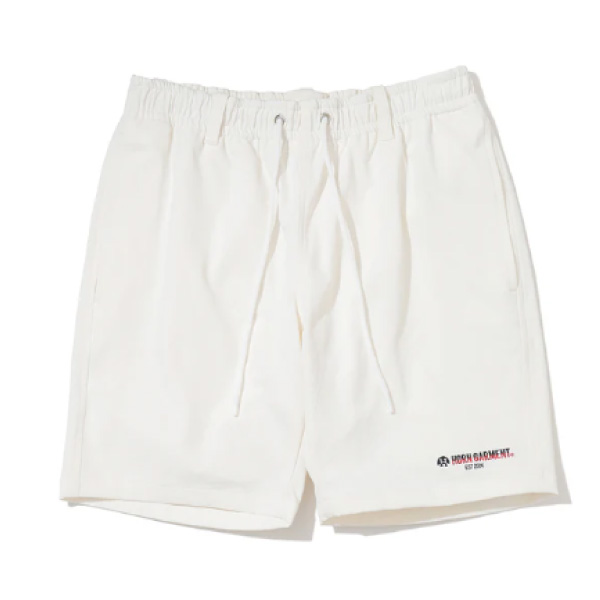 HORNGARMENT】HCM-6A-AT02/Tribe Tone Stretch Shorts/WH/46(M)