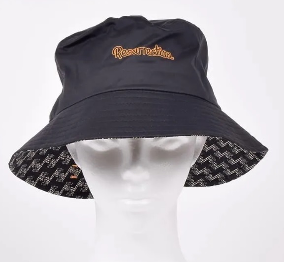 Resurrection】BE12HAT02/レインバケハ No.2/L/BK