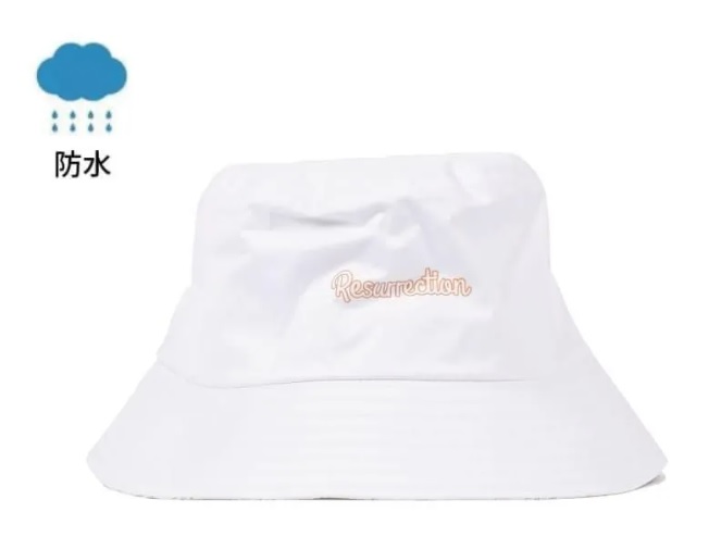 Resurrection】BE12HAT02/レインバケットハット No.2/L/WH