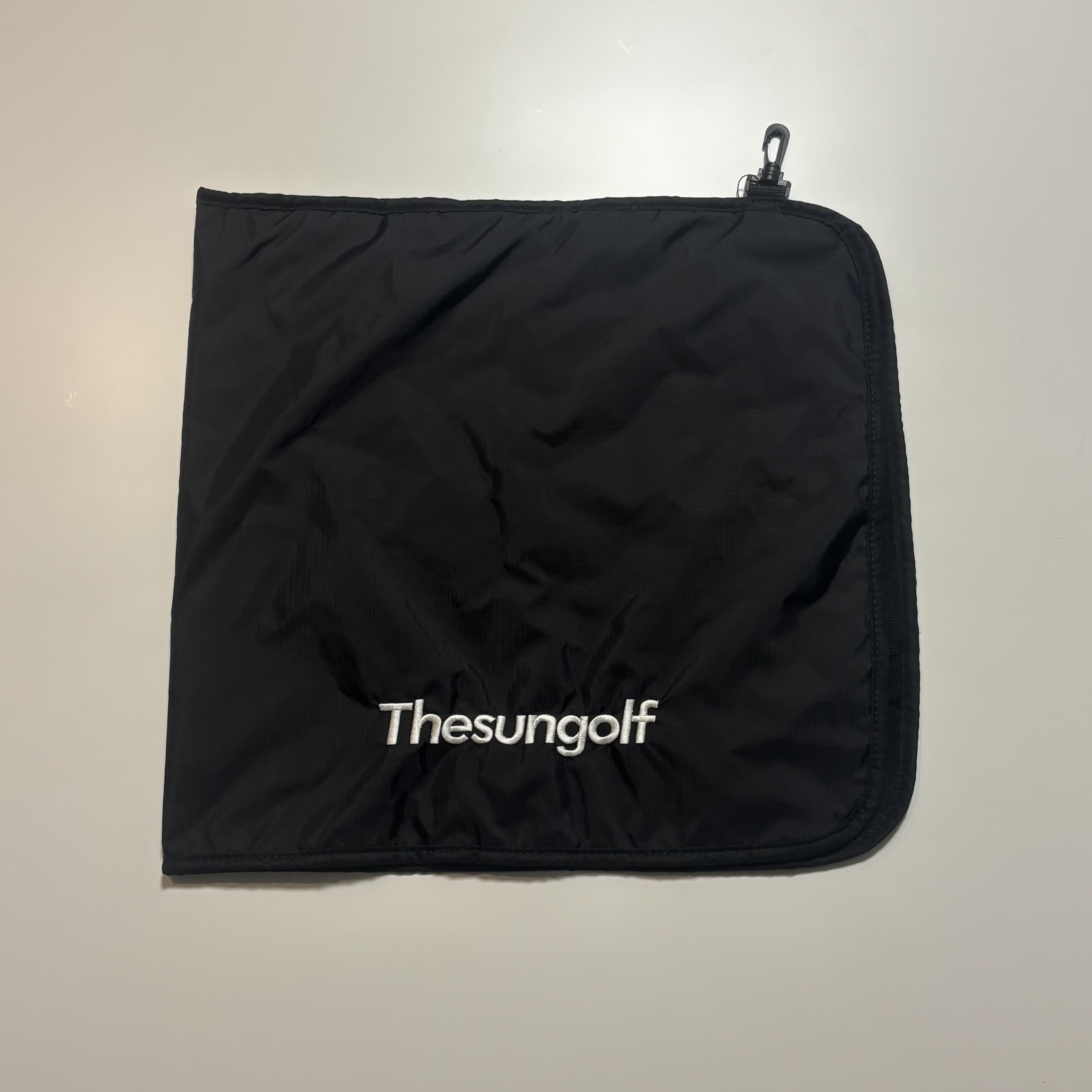 THESUNGOLF】TSGCV100/防水タオル/F/BK