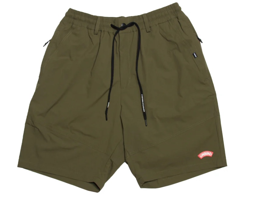 UNBIND】UN2224/LIGHT FLEX SHORTS/KHA/S