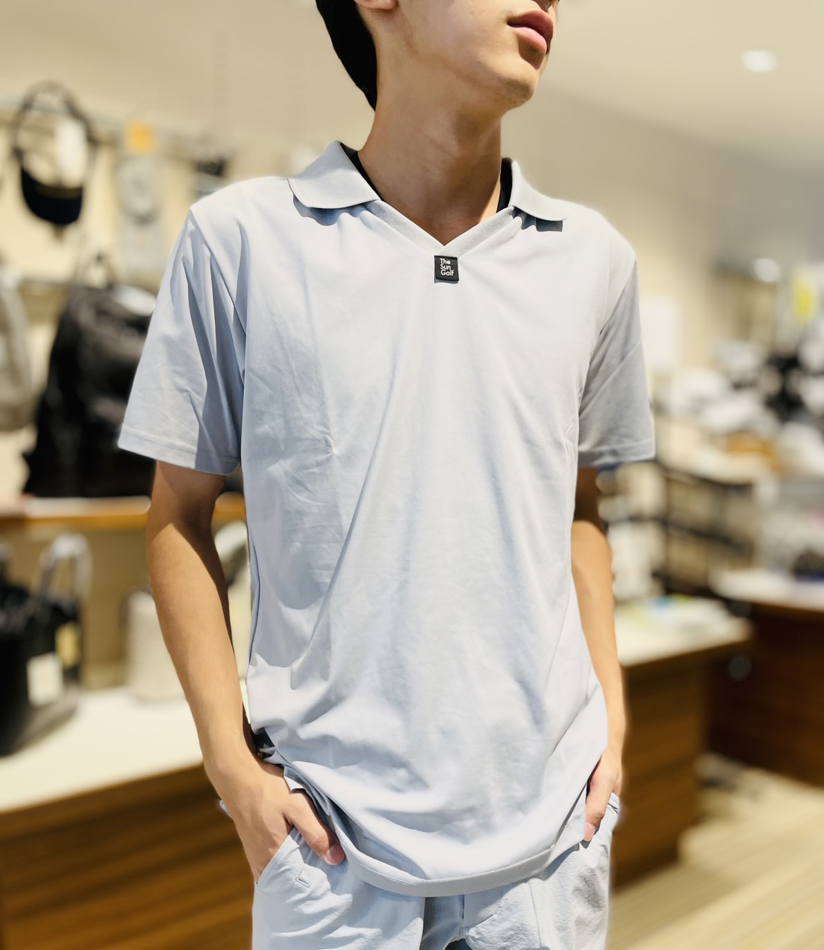 THESUNGOLF】PSSUNR2503/レギュラースキッパー/S/GY