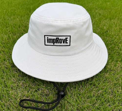 impRovE】IMP-H1001-WH-L/PONYバケットハット/WH/L