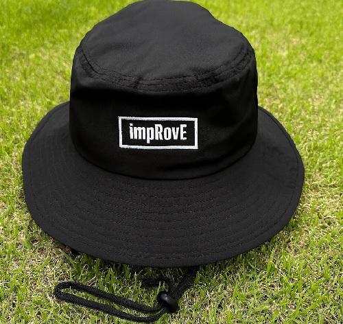 impRovE】IMP-H1001-BK-L/PONYバケットハット/BK/L