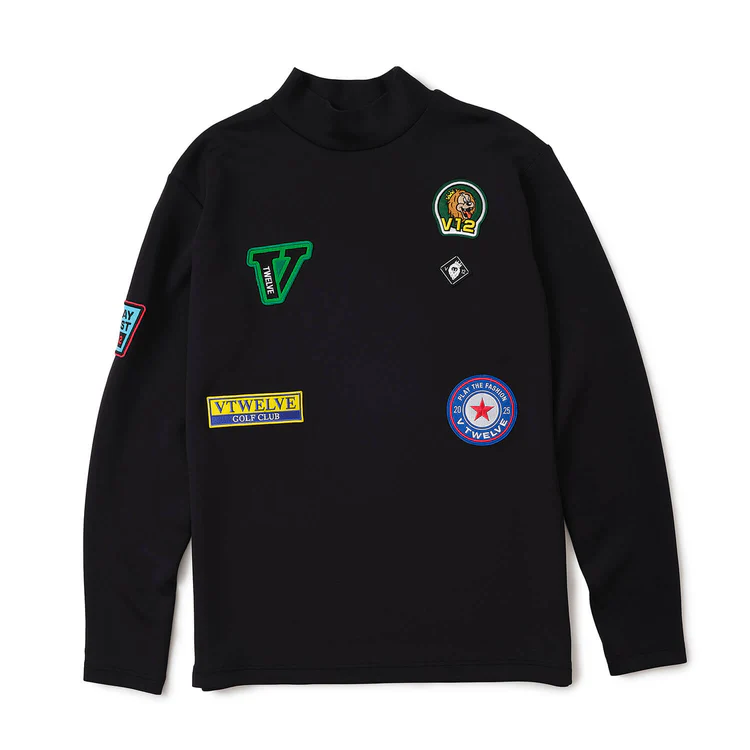 V12】V122520-MK07/WAP L/S MOCK/L/BK