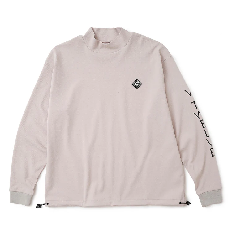V12】V122520-MK06/RELAX L/S  MOCK/2/BEI