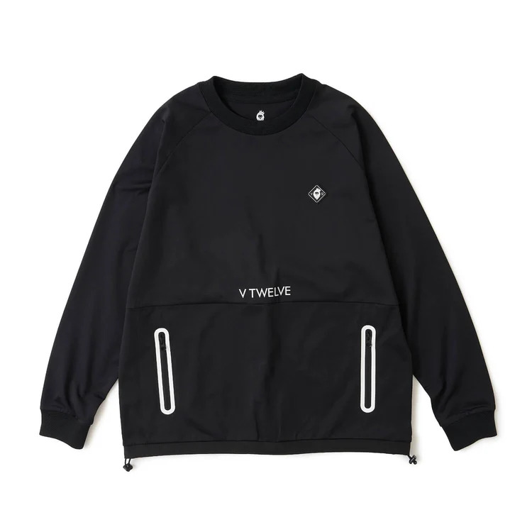 V12】V122620-SW12/SEAL PK CREW/BK/L