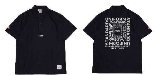UNBIND】UN2238-05/DEPTH LOGO POLO/L/NAVY