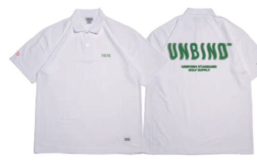 UNBIND】UN2237-05/HAZE WAVY POLO/L/WH