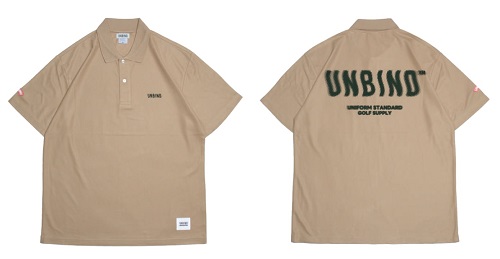 UNBIND】UN2237-05/HAZE WAVY POLO/L/SAND