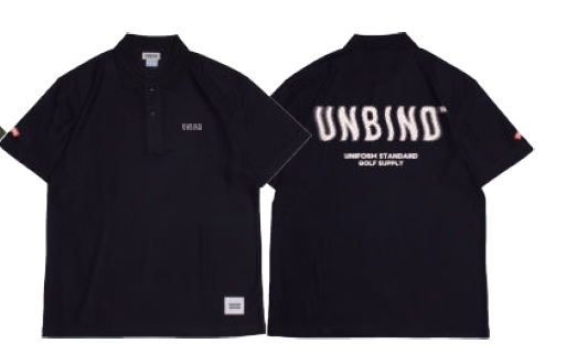 UNBIND】UN2237-05/HAZE WAVY POLO/XL/NV