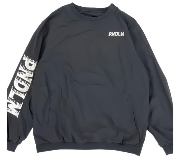Pendulum】04PO-01/SQUARE LOGO PISTE/L/BK