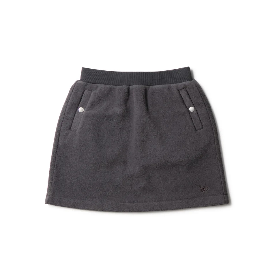NEWERA】15129418/GFW FLEECE SKIRT DGRY/GRAY/M