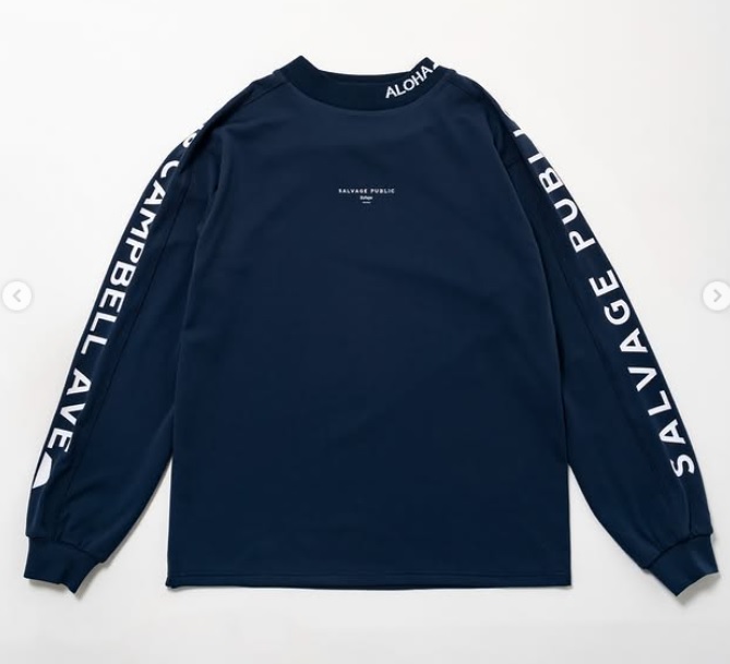 SALVAGE PUBLIC】SVKA5017/Alapaina Mock L/S/NV/M