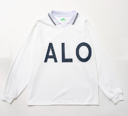 SALVAGE PUBLIC】SVKA5018/Alapaina Vneck Polo L/S/WH/L