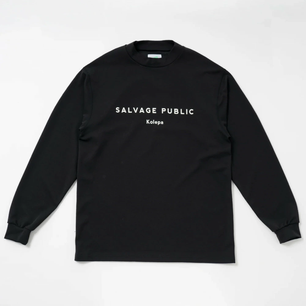 SALVAGE PUBLIC】SVKA5015/Maloo Mockneck L/S/BK/L