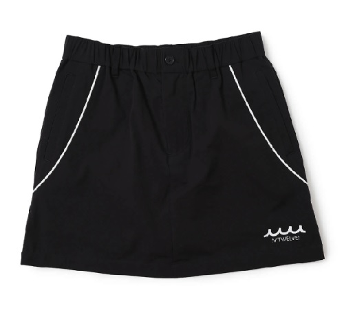 V12】V122521-SK07/MU12 SKIRT/2/BK