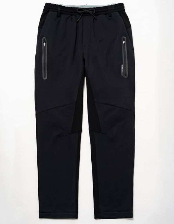 SALVAGE PUBLIC】SVKA4020/Ikaika Fleece Pants/BK/M