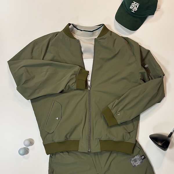 THESUNGOLF】PSTSGAW001/MA1ブルゾン/OLI/XL