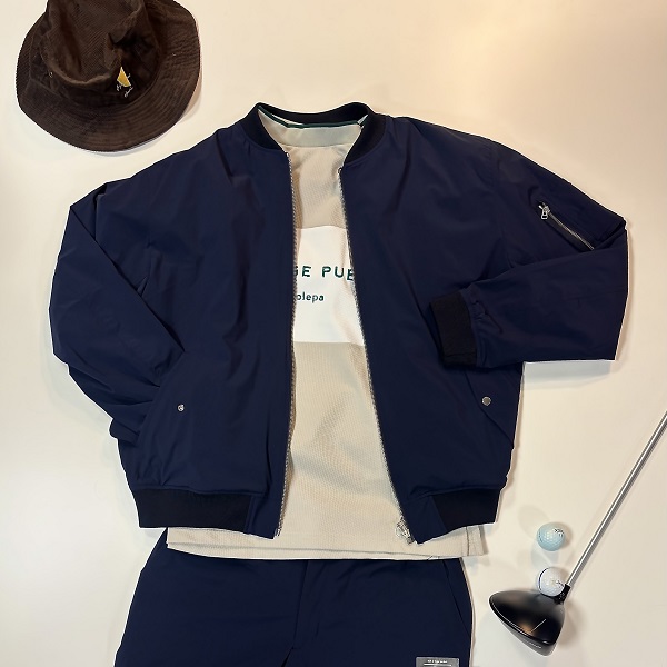 THESUNGOLF】PSTSGAW001/MA1ブルゾン/NV/L