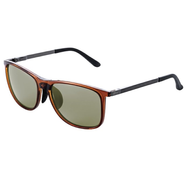 BUNNY WALK】BW-0213G/CLEAR BROWN/GREEN FOCUS