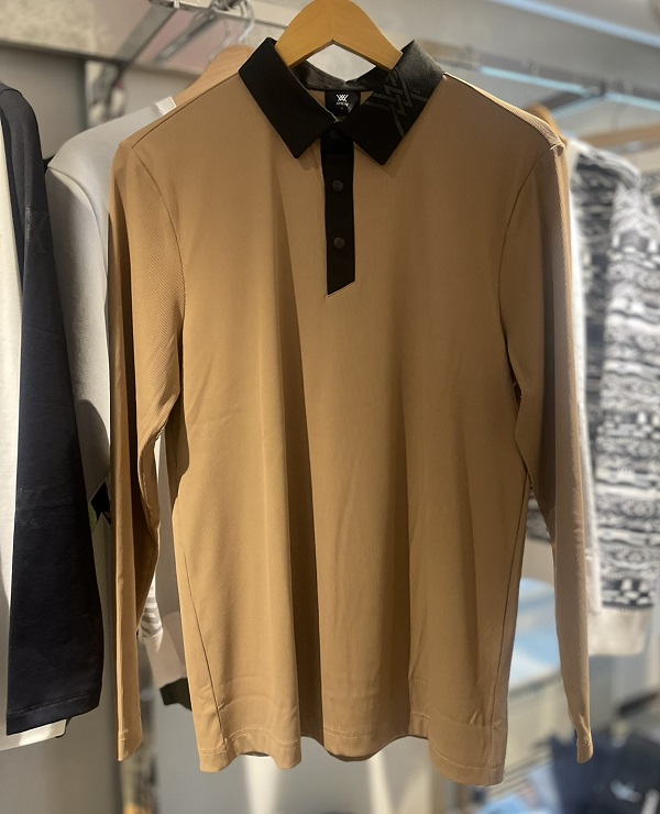 ANEW GOLF】AGESMTS04BE/MEN SLEEVE/L/BEI