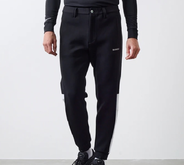BANDEL】BGS-5ASLRP/RIB PANTS/L/BK
