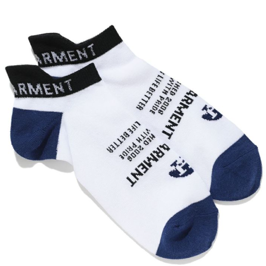 HORNGARMENT】HCF-2C-FS10/SOCKS/25-27cm/WH