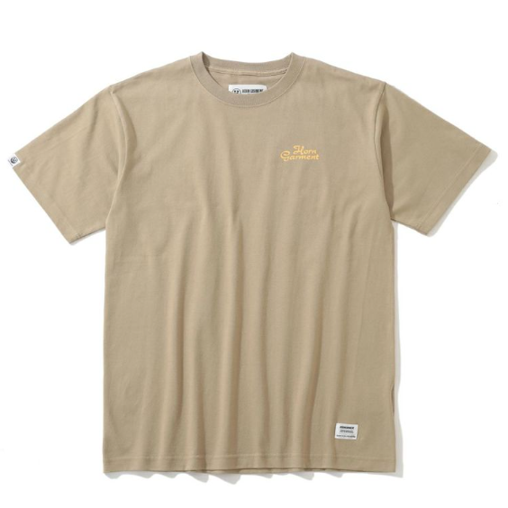 HORNGARMENT】HCM-4A-AA06/S/S TEE/46/BEI