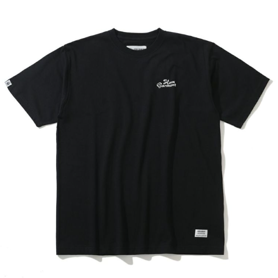 HORNGARMENT】HCM-4A-AA06/S/S TEE/48/BK