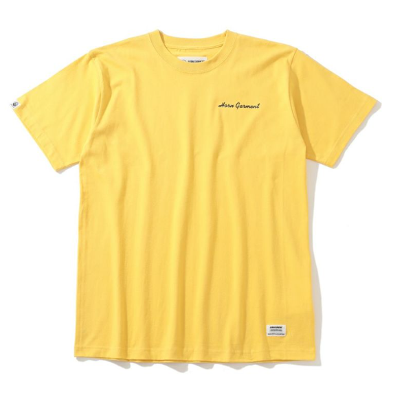 HORNGARMENT】HCM-4A-AA07/S/S TEE/48/YE