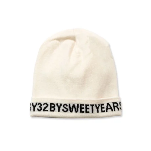 SY32】WASHABLE WOOL KNIT CAP/F/OFF WHITE