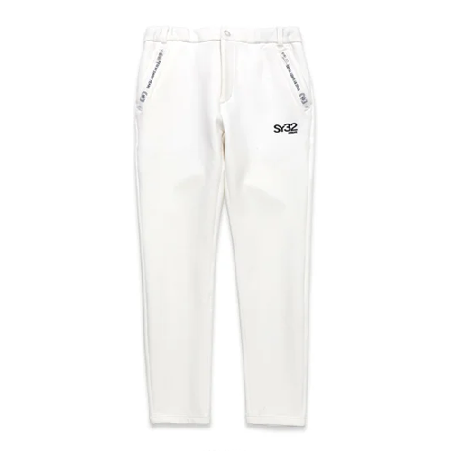 SY32】SYG-24SABS20/DOUBLE KNIT H-ZIP SWEAT PANTS/XL/WHITE