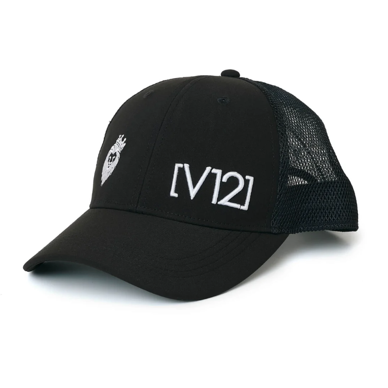 V12】V122410-CP09/DOUBLE CAP/FREE/BK